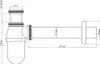 veporit. Flaschensiphon 1 1/4 Messing verchromt" Produktbild-Vorschau 3