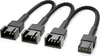 deleyCON 20cm 4-Pin PWM Lüfter Verteilerkabel mit Produktbild-Vorschau 1