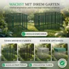 HomeLuxWorld Garten Komposter Metall 750L 100x100x75 cm Produktbild-Vorschau 8