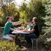 Relaxdays Bierbank 2er Set, faltbare Partybank für Terrasse Produktbild-Vorschau 3