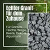 Kieselsteine Garten Zierkies Granit 16-32 mm 25 Kg Produktbild-Vorschau 3