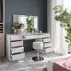 Toaletní stolek Vicco Sherry Bílá/bílý vysoký lesk 158.2 cm Náhled obrázku produktu 5