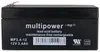 Multipower MP3.4-12 12 Volt 3400 mAh Akku CT3,2-12 CT3.2-12 Produktbild-Vorschau 2
