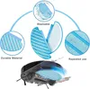 Diagram showing the features and use of mopping pads for a robot vacuum cleaner. Anteprima dell’immagine prodotto