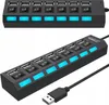 Hub Adaptateur 7 USB Type-A 7x Splitter Distributeur Multi Voir les images du produit 12