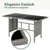 SVITA DENVER Polyrattan Gartenmöbel Set Essgruppe Lounge Produktbild-Vorschau 6