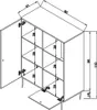Skye Decor, Hazeran Multi, Schränke, Mehrzweckschrank, Produktbild-Vorschau 6