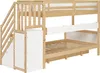 Letto a castello Sweiko, letto per bambini, con protezione Anteprima dell’immagine prodotto 20