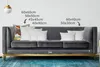 MuchoWow® Zierkissen Sofakissen Wohnzimmer Dekokissen 60x60 Produktbild-Vorschau 3