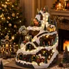 Miniatúrna lyžiarska zjazdovka Luville Christmas village - Náhľad obrázku produktu 9