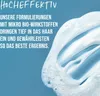 Marketing text and product texture on a blue background. Voir les images du produit