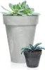 Květináč Cube beton effect antracit 14 cm Náhled obrázku produktu 4