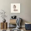Poster - Poster ohne Rahmen - Linie Kunst Boho - 50x50 cm - Produktbild-Vorschau 6