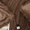 Poszewka na poduszkę brązowa 40x40 miękka i puszysta Podgląd zdjęcia produktu 5