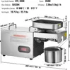SucceBuy Elektryczna prasa do oleju, 850 W, regulowana Podgląd zdjęcia produktu 7