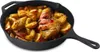 Patelnia żeliwna Jim Beam - patelnia grillowa indukcyjna - Podgląd zdjęcia produktu 2