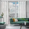 Vorhang LIREN weiß 140x250 cm  Ösen Ösenvorhang Produktbild-Vorschau 12