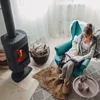 Skleněná deska Relaxdays, 70 × 70 cm, tloušťka 8 mm, Náhled obrázku produktu 3