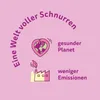 Marketing image with text and icons related to environmental protection and animal welfare. Produktbild-Vorschau
