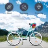 Milord Komfort Fahrrad Mit Weidenkorb Damenfahrrad, 26 Produktbild-Vorschau 5