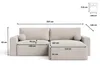 GrainGold Ecksofa L-Form Aurora - Ecksofa mit Produktbild-Vorschau 7