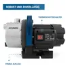HYUNDAI Gartenpumpe GP12050 (1200W, 5.000 l/h, Förderhöhe Produktbild-Vorschau 8