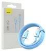 Baseus USB Type-C a iPhone cavo di ricarica cavo dati 1m in Anteprima dell’immagine prodotto 7
