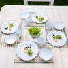GRÄWE Camping Geschirr Set 4 Personen weiss Produktbild-Vorschau 3