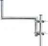 PremiumX Z-Ausleger 50cm Ø 42mm Stahl mit Schellen SAT Mast Produktbild-Vorschau 2