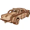 Puzzle mécanique 3D, camion pick-up, WT, bois, 706 pièces Voir les images du produit 5