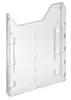 DURABLE Prospektspender Set XL A4, 861319 transparent Produktbild-Vorschau 8