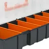 Skriňa na náradie 45 x 16 x 9 cm čierna Náhľad obrázku produktu 3