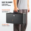 A person is holding a black storage case. Anteprima dell’immagine prodotto