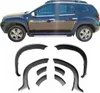 Nadstavce blatníkov pre Dacia Duster 2010-2018 ABS čierne Náhľad obrázku produktu 1