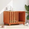 vidaXL Cuccia per cani marrone cera 100 x 70 x 70 cm Legno Anteprima dell’immagine prodotto 4