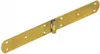 Kistenband mit vernietetem Stift gelb verzinkt 300x38x2,5mm Produktbild-Vorschau 3