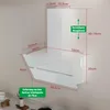 LEVIVO A+++ Kopffreie Dunstabzugshaube 60cm Umluft & Abluft Produktbild-Vorschau 5