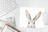 MuchoWow® Mauspad Mousepad Kaninchen - Tiere - Natur - Weiß Produktbild-Vorschau 5