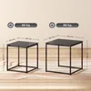 HOMCOM Table d'appoint (set de 2), table basse, table à Voir les images du produit 12