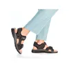 Rieker fsk herren sandalen Sandale grau schwarz in Gr. 41 Produktbild-Vorschau 15