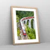 Gerahmtes Poster - Rahmen in heller Eiche - Viadukt Produktbild-Vorschau 8