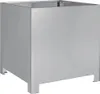 vidaXL Macetas, 2 unidades, 40x40x40 cm, acero galvanizado Vista previa de la imagen del producto 5