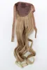 WIG ME UP Haarteil Kupfer-Hell-Blond-Mix, wellig, Bändchen, Produktbild-Vorschau 2