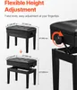 SucceBuy Banc de piano, 55,9 x 33 x 49,9 cm, hauteur Voir les images du produit 4
