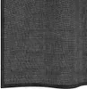 vidaXL Voile Vorhänge mit Lasche 2 Stk. Schwarz Produktbild-Vorschau 6