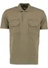 Fuzao Poloshirt 1/2 Arm Herren (Khaki/Schlamm) Größe M Produktbild-Vorschau 2