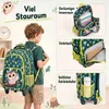 Mochila infantil con ruedas COSTWAY Eulen, mochila escolar Vista previa de la imagen del producto 4
