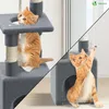 VOUNOT® Kratzbaum Klein, Katzenbaum für Katzen, Stabil Produktbild-Vorschau 6