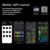 Flexibilní LED displej, APP BT, reklamní obrazovka do auta, Náhled obrázku produktu 8