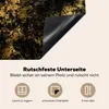 KitchenYeah© Herdabdeckplatte Gold - Schwarz - Abstrakt , Produktbild-Vorschau 5
